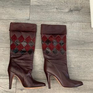 Vintage Biondini Leather Boots